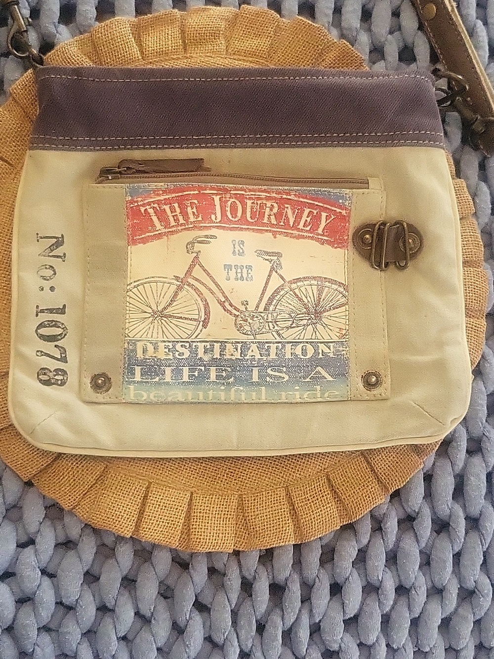 Super Cool Durable Handbag With Bicycle Logo